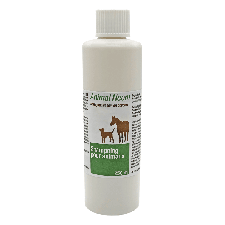 Shampoing hydratant et insectifuge chien et cheval - huile de Neem