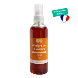 Vinaigre des 4 voleurs - Soin naturel répulsif pour chien et chat