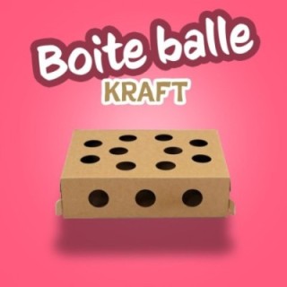 Boite balle Kraft