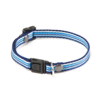 Collier réglable pour chat - Collection « Bayadère »
