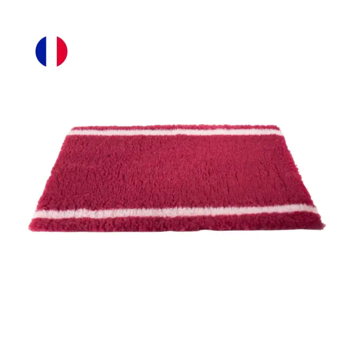 Tapis PetBed rouge pour chien et chat