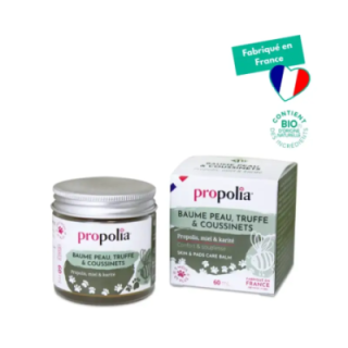 Baume peau, truffe et coussinets - Propolis, Miel & Karité