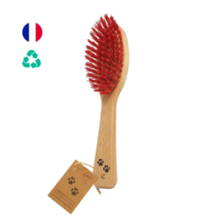 Petite brosse pelage soyeux pour chiens, chats et rongeurs