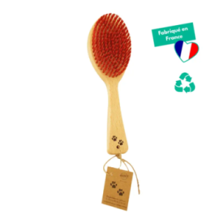 Grande brosse pelage soyeux pour chiens et chats