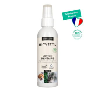 Lotion dentaire BIO chiens et chats - Biovetol