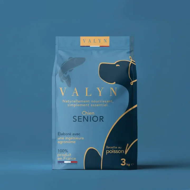 Croquettes Poisson blanc pour chien senior