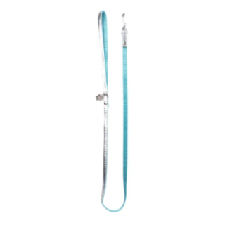 Laisse en nylon pour chat - Collection « New Disco » bleu