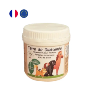 Terre de Diatomée pour Chiens, Chats et Chevaux