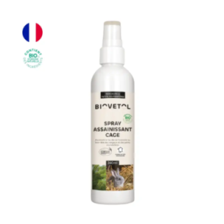 Spray assainissant cage rongeurs Biovetol