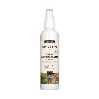 Spray assainissant cage rongeurs Biovetol | GREENPATTES
