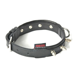 Collier en cuir clouté pour chien | GREENPATTES