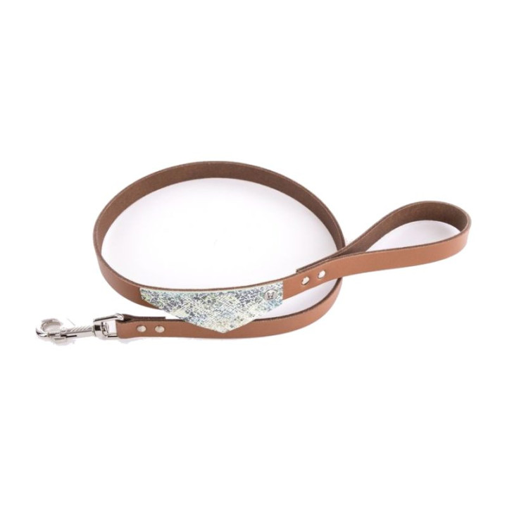 Laisse en cuir Malibu pour chien – Camel | GREENPATTES