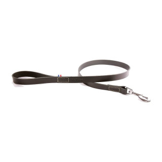 Laisse en cuir 499 Bicolore pour chien – Noir | GREENPATTES