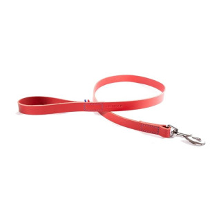 Laisse en cuir 499 Bicolore pour chien – Rouge | GREENPATTES