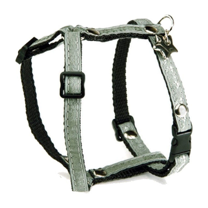 Harnais en nylon So Chic pour chien – Vert | GREENPATTES