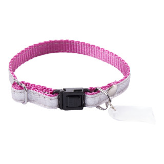 Collier en nylon New Disco pour chat – Rose | GREENPATTES