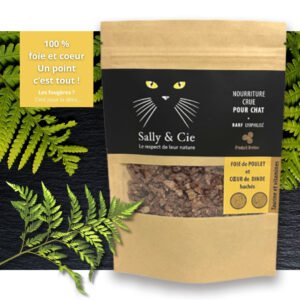 Abats BARF lyophilisés – Foie de poulet & cœur de dinde