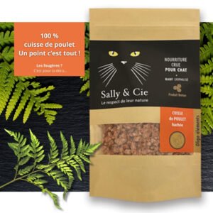 Cuisse de poulet BARF lyophilisée hachée