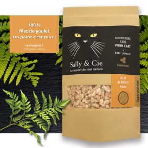 Filet de poulet BARF lyophilisé haché