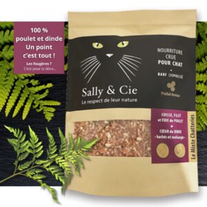 Mix BARF lyophilisé naturel pour chat – Alimentation crue premium