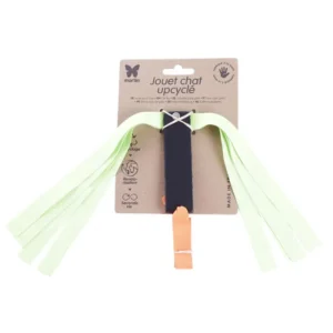 Jouet Cuir pour Chat La Fusée upcyclé