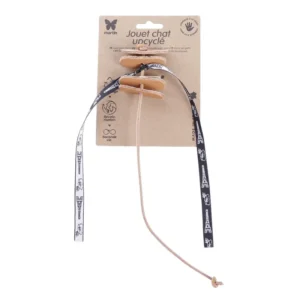 Jouet Cuir pour Chat Le Mouvant upcyclé