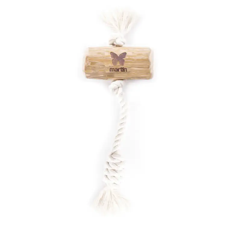 Jouet bois de caféier – Ristretto Grand nœud à mâcher chien