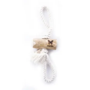 Jouet bois de caféier – Expresso 2 poignées à mâcher chien