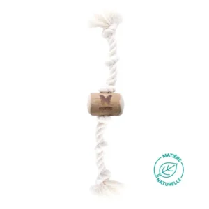 Jouet bois de caféier – Expresso 5 nœuds à mâcher chien