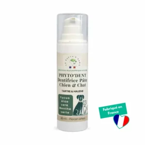 Dentifrice naturel chien et chat Phyto'Dent en pâte