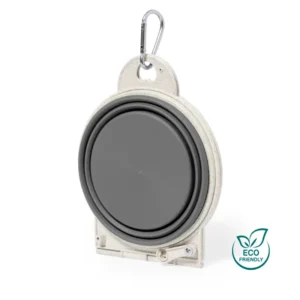 Gamelle pliable pour chien et chat en paille de blé