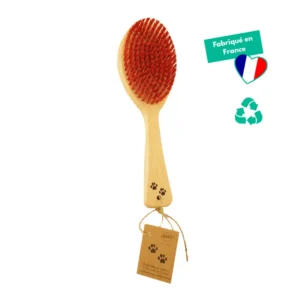 Grande brosse pelage soyeux pour chiens et chats
