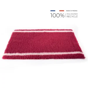 Tapis PetBed rouge pour chien et chat
