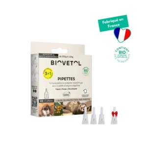 Pipettes antiparasitaires rongeurs et petits mammifères