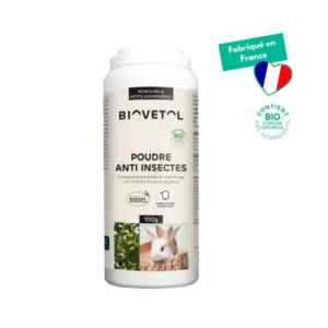 Poudre anti-insectes rongeurs et petits mammifères bio